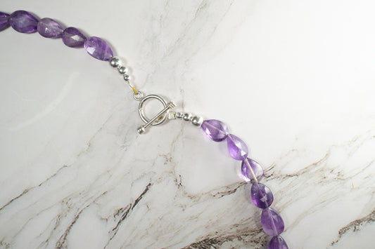 Collar Morado Amatista