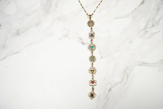 Collar Chakras Acero Inoxidable